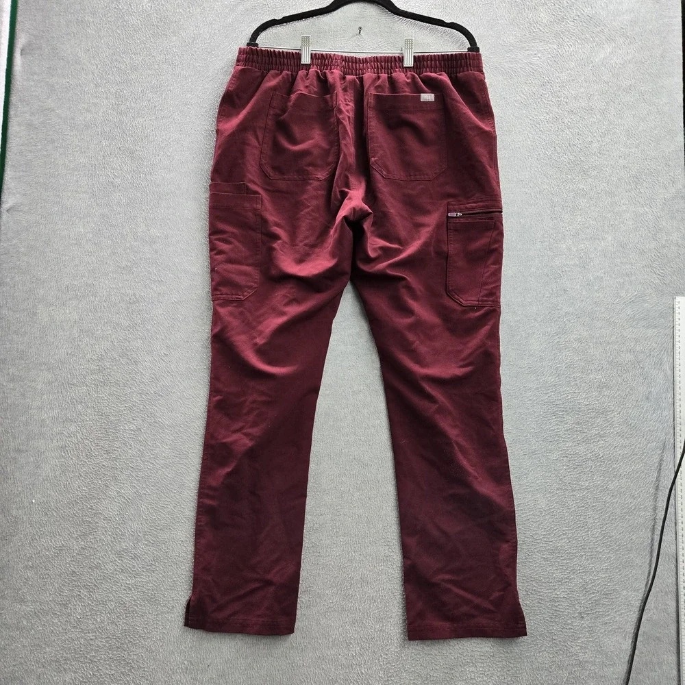 FIGS Women Scrub Pants L Red Yola Skinny‎ TW2000R PO#1619